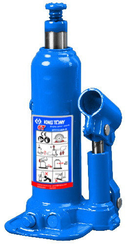 Домкрат пляшковий 10 тонн KING TONY 9TY112-10A-B Домкрат пляшковий 10 тонн KING TONY 9TY112-10A-B