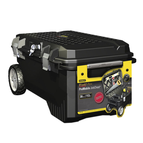 Ящик великого об'єму з колесами "FatMax Promobile Job Chest" пластмасовий професійний (32800) STANLEY 1-94-850 Ящик великого об'єму з колесами "FatMax Promobile Job Chest" пластмасовий професійний (32800) STANLEY 1-94-850