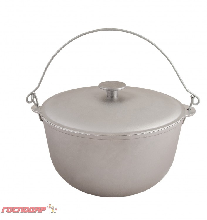 Казан туристический алюминиевый с крышкой, 6 л MASTERTOOL 92-1393 Казан туристический алюминиевый с крышкой, 6 л MASTERTOOL 92-1393