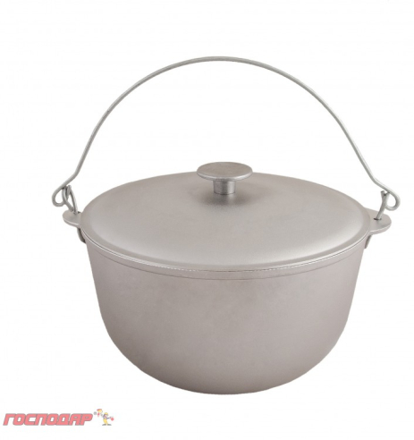 Казан туристический алюминиевый с крышкой, 6 л MASTERTOOL 92-1393 Казан туристический алюминиевый с крышкой, 6 л MASTERTOOL 92-1393