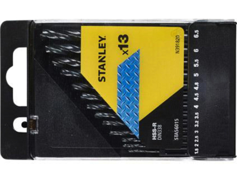 Набір свердел по металу Stanley STA56015-QZ Набір свердел по металу Stanley STA56015-QZ