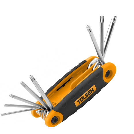 Комплект ключей Torx 8 размеров T9-40 Tolsen 20069 Комплект ключей Torx 8 размеров T9-40 Tolsen 20069