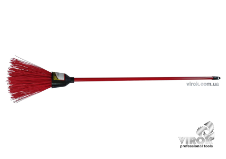 Мітла універсальна з довгим ворсом та ручкою Classic VIROK 12V019 Мітла універсальна з довгим ворсом та ручкою Classic VIROK 12V019