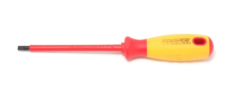 Отвертка шлицевая диэлектрическая 5.5 (1000V) FORSAGE F-713055N Отвертка шлицевая диэлектрическая 5.5 (1000V) FORSAGE F-713055N