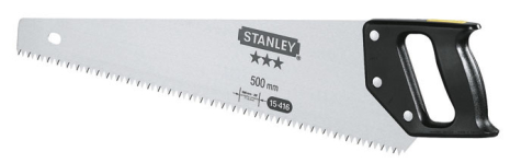 Ножівка 600 мм із прямими заточуваними зубами STANLEY 1-15-425