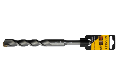 Свердло по бетону (Бур) SDS Plus 20 х 200 мм Stanley STA54087-QZ Свердло по бетону (Бур) SDS Plus 20 х 200 мм Stanley STA54087-QZ