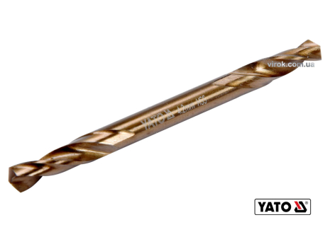 Свердло по металу двостороннє шліфоване 4.2 x 55/13 мм HSS 6542 Yato YT-40014 Свердло по металу двостороннє шліфоване 4.2 x 55/13 мм HSS 6542 Yato YT-40014