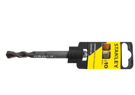 Свердло по бетону (Бур) SDS Plus 10 х 110 мм Stanley STA54027-QZ Свердло по бетону (Бур) SDS Plus 10 х 110 мм Stanley STA54027-QZ