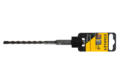 Сверло по бетону (Бур) SDS Plus 6 х 160 мм Stanley STA54032-QZ Сверло по бетону (Бур) SDS Plus 6 х 160 мм Stanley STA54032-QZ