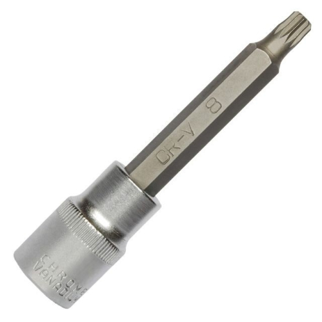 Сплайн М6, 100 мм, 1/2" INTERTOOL HT-1967 Сплайн М6, 100 мм, 1/2" INTERTOOL HT-1967