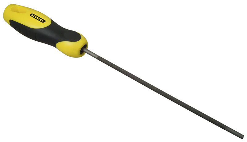 Напильник 4 мм для заточування пиляльних ланцюгів круглий STANLEY 0-22-491 Напильник 4 мм для заточування пиляльних ланцюгів круглий STANLEY 0-22-491