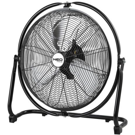 Вентилятор, циркулятор повітря 111 Вт, діаметр 45 см, 3 швидкості повітряного потоку, регулювання повітряного потоку NEO 90-007
