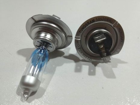 Лампа TUNGSRAM H7 12V 55W Megalight Ultra +200% (58520XHU) пара (58520XHU.2PL)