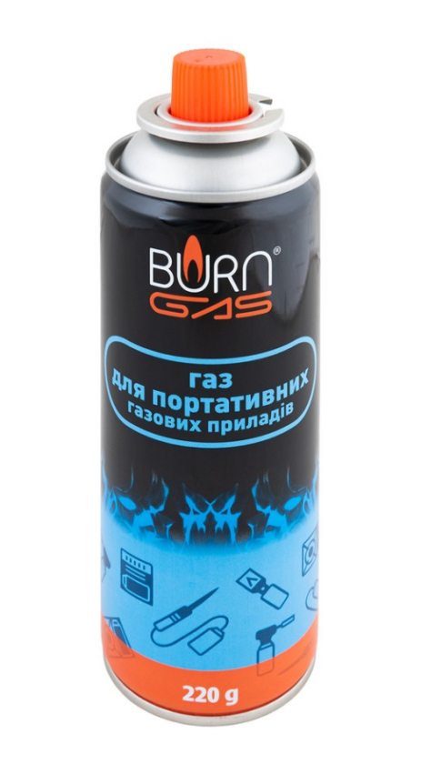 Газ бутан BURN GAS 220 г MASTERTOOL 44-5001 Газ бутан BURN GAS 220 г MASTERTOOL 44-5001