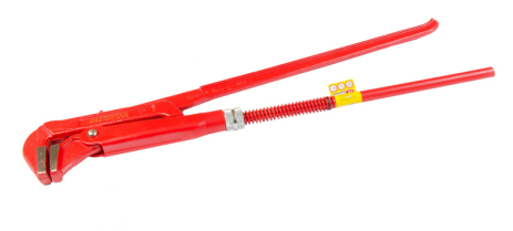 Ключ трубный 90° 2.0" кованый MASTERTOOL 76-0753 Ключ трубный 90° 2.0" кованый MASTERTOOL 76-0753