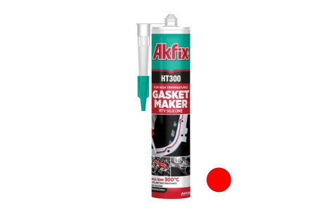 Силікон термостійкий RTV HT300 280 мл/345 г червоний MASTERTOOL SA075-R Силікон термостійкий RTV HT300 280 мл/345 г червоний MASTERTOOL SA075-R