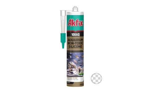Силикон аквариумный 100AQ 280 мл/340 г прозрачный MASTERTOOL SA080 Силикон аквариумный 100AQ 280 мл/340 г прозрачный MASTERTOOL SA080