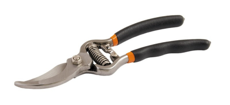 Секатор садовый 200 мм эргономические ручки металл+PVC лезвие С45 MASTERTOOL 14-6117 Секатор садовый 200 мм эргономические ручки металл+PVC лезвие С45 MASTERTOOL 14-6117