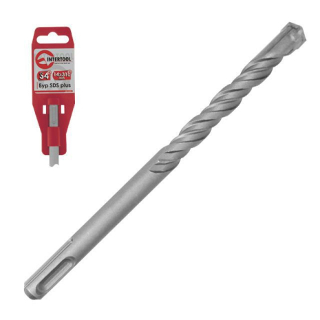Бур SDS PLUS S4 QUADRO 30x800мм INTERTOOL SDQ-3080 Бур SDS PLUS S4 QUADRO 30x800мм INTERTOOL SDQ-3080