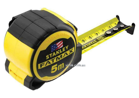 Рулетка "FatMax": L= 5 м x 32 мм, метрична шкала Stanley FMHT36318-0 Рулетка "FatMax": L= 5 м x 32 мм, метрична шкала Stanley FMHT36318-0