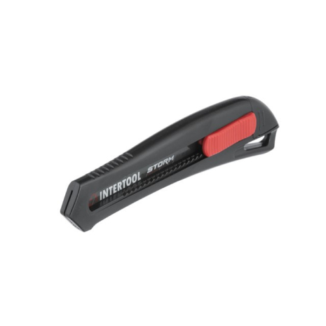 Ніж сегментний 18 мм, STORM INTERTOOL HT-0514 Ніж сегментний 18 мм, STORM INTERTOOL HT-0514