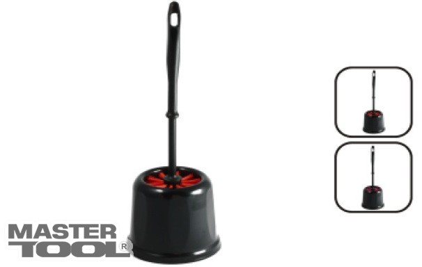 Ерш для унитаза с подставкой черный MASTERTOOL 92-0696 Ерш для унитаза с подставкой черный MASTERTOOL 92-0696