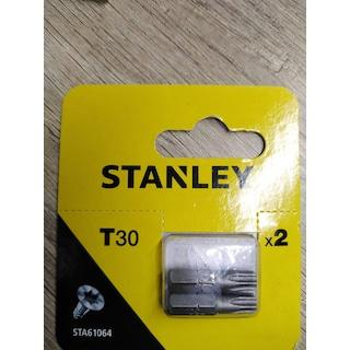 Біта T30 (L=25 мм) (2 од.) STANLEY STA61064 Біта T30 (L=25 мм) (2 од.) STANLEY STA61064