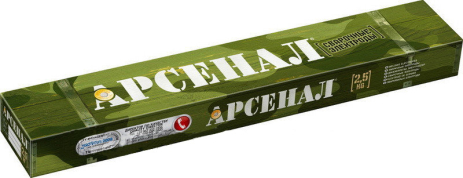 Електроди "Арсенал" АНО-21 D 3 мм MASTERTOOL 81-4328 Електроди "Арсенал" АНО-21 D 3 мм MASTERTOOL 81-4328