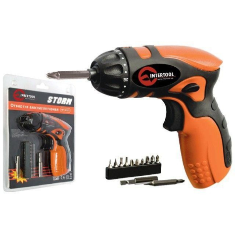 Викрутка акумуляторна STORM INTERTOOL WT-03220 Викрутка акумуляторна STORM INTERTOOL WT-03220