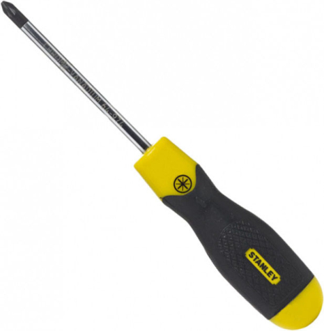 Отвертка "Cushion Grip" (+) Pz 2 45 мм STANLEY 1-64-956 Отвертка "Cushion Grip" (+) Pz 2 45 мм STANLEY 1-64-956