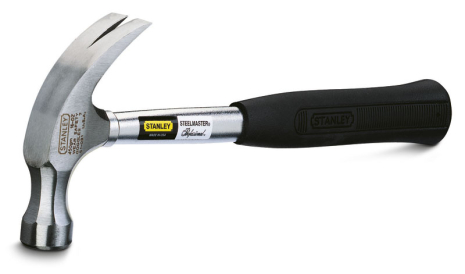 Молоток 570 г "Steelmaster Curve Claw" із загнутим гвоздодером STANLEY 1-51-033 Молоток 570 г "Steelmaster Curve Claw" із загнутим гвоздодером STANLEY 1-51-033