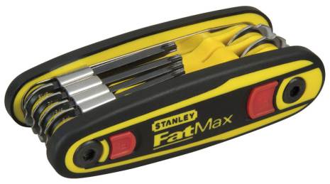 Набір ключів 8 од. торцевих складних із фіксатором "FatMax" STANLEY 0-97-552 Набір ключів 8 од. торцевих складних із фіксатором "FatMax" STANLEY 0-97-552