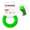 Леска для триммера "квадрат", 2.4 мм*15 м INTERTOOL DT-2313