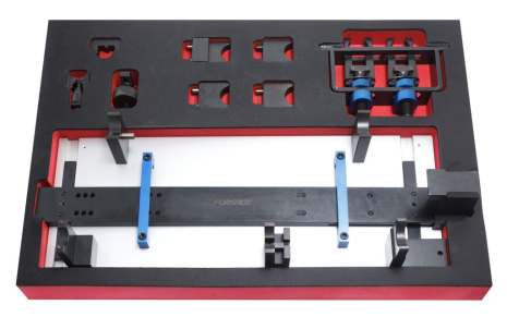Набір фіксаторів для обслуговування двигунів VAG/Porsche, 9 предметів (4cyl 2.0i, 6cyl 6.8TDI, 2.7i, 3.0i, 4.0i), в ложементі FORSAGE F-04A1030 Набір фіксаторів для обслуговування двигунів VAG/Porsche, 9 предметів (4cyl 2.0i, 6cyl 6.8TDI, 2.7i, 3.0i, 4.0i), в ложементі FORSAGE F-04A1030
