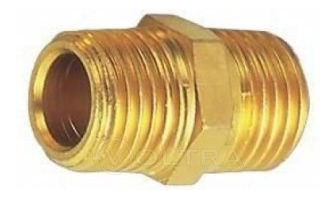 Штуцер латунный с наружными резьбами 1/2"X 3/8"(конус) FORSAGE F-CS-C-013-1 Штуцер латунный с наружными резьбами 1/2"X 3/8"(конус) FORSAGE F-CS-C-013-1