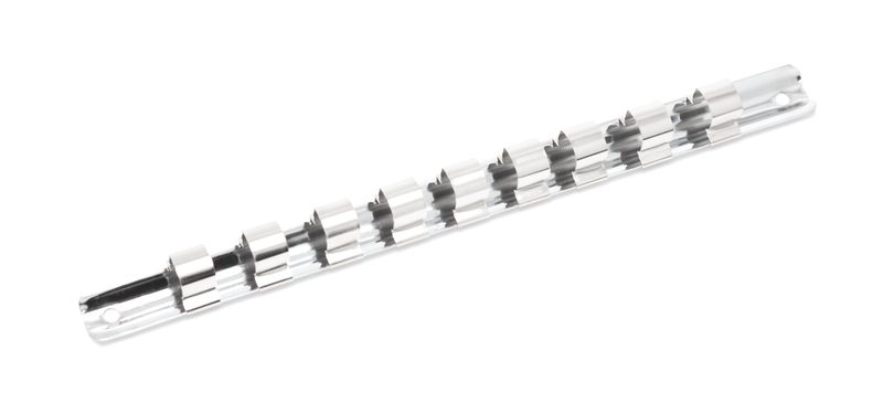 Планка-тримач для 9 головок 1/2" (L-200мм) FORSAGE F-819409 Планка-тримач для 9 головок 1/2" (L-200мм) FORSAGE F-819409