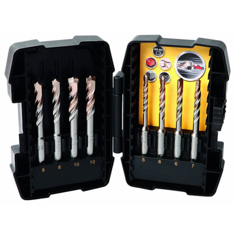 Набор буров SDS-Plus 8 шт. STANLEY STA88101 Набор буров SDS-Plus 8 шт. STANLEY STA88101