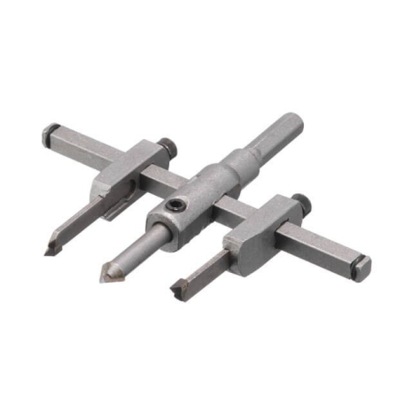 Свердло по кахлю регульоване 30-120 мм INTERTOOL HT-0338 Свердло по кахлю регульоване 30-120 мм INTERTOOL HT-0338