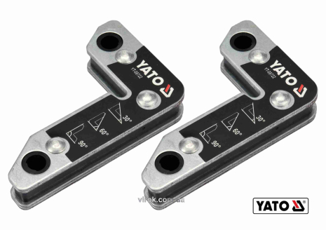 Магнітні зварювальні косинці Yato YT-08722 Магнітні зварювальні косинці Yato YT-08722