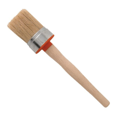 Пензлик кругла 35 мм INTERTOOL KT-1635