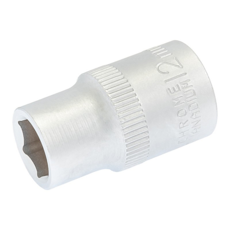 Головка торцева 6-гранна ½" 12 мм L 40 мм CrV MASTERTOOL 78-0012 Головка торцева 6-гранна ½" 12 мм L 40 мм CrV MASTERTOOL 78-0012