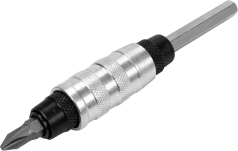 Угловой магнитный держатель-адаптер HEX - 1/4" 100 мм под углом 30° Yato YT-04635 Угловой магнитный держатель-адаптер HEX - 1/4" 100 мм под углом 30° Yato YT-04635