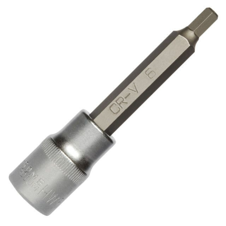 Шестигранник в держателе 1/2", 100 мм, 6 INTERTOOL HT-1926 Шестигранник в держателе 1/2", 100 мм, 6 INTERTOOL HT-1926