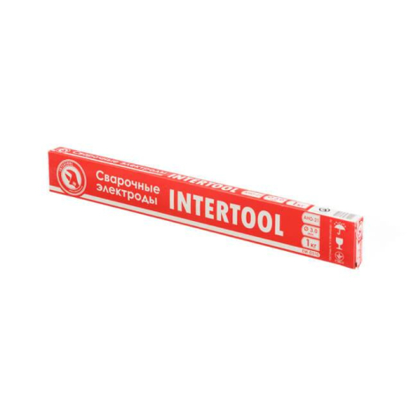 Електроди зварювальні, Ø 3 мм, уп. 1 кг INTERTOOL EW-0310 Електроди зварювальні, Ø 3 мм, уп. 1 кг INTERTOOL EW-0310