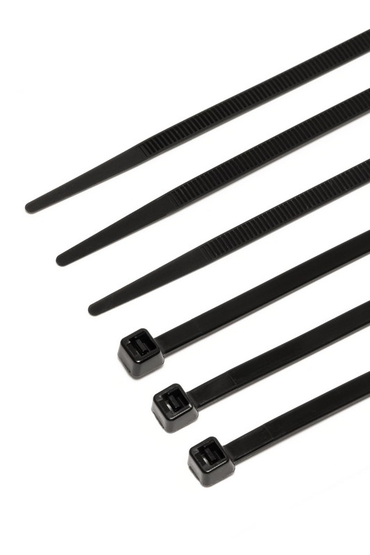 Хомут нейлоновый 2.5×100 мм 100 шт черный MASTERTOOL 20-1843 Хомут нейлоновый 2.5×100 мм 100 шт черный MASTERTOOL 20-1843