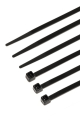 Хомут нейлоновый 4.8×250 мм 100 шт черный MASTERTOOL 20-1855