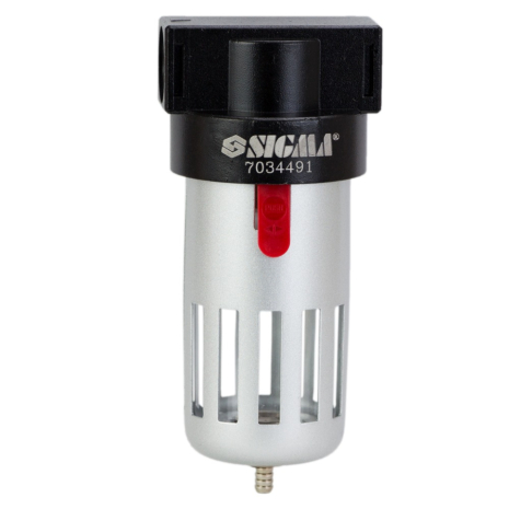 Фільтр-вологовідділювач 1200 л/хв 1/2" SIGMA 7034491 Фільтр-вологовідділювач 1200 л/хв 1/2" SIGMA 7034491