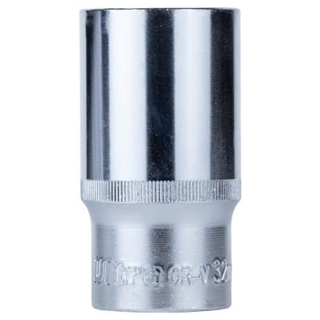 Насадка шестигранна довга 1/2" 32мм CrV ULTRA 6072322 Насадка шестигранна довга 1/2" 32мм CrV ULTRA 6072322