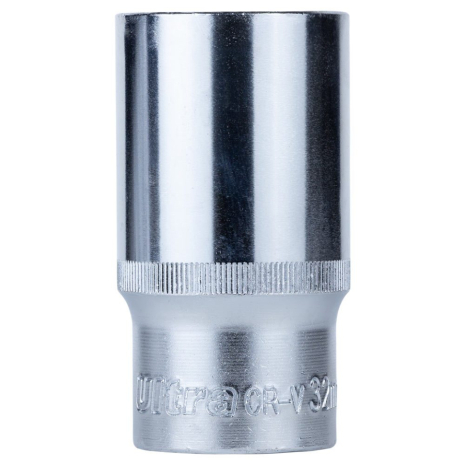 Насадка шестигранная длинная 1/2" 32мм CrV ULTRA 6072322