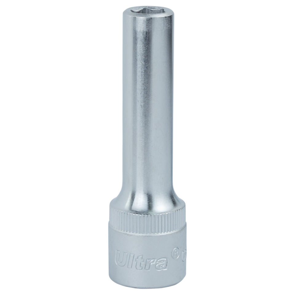 Насадка шестигранна довга 1/2" 9мм CrV ULTRA 6072092 Насадка шестигранна довга 1/2" 9мм CrV ULTRA 6072092